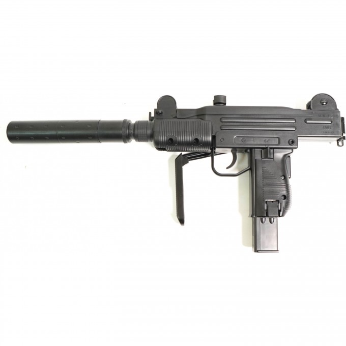 Пистолет-пулемет пневматический UMAREX IWI MINI UZI 4.5мм, метал, черный, ВВ, Blowback, складной приклад 5.8141 Пистолет-пулемет пневматический UMAREX IWI MINI UZI 4.5мм, метал, черный, ВВ, Blowback, складной приклад 5.8141