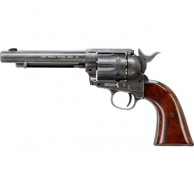 Револьвер пневматический COLT SAA 45 BB ANTIQUE калибр 4,5мм 5.8307