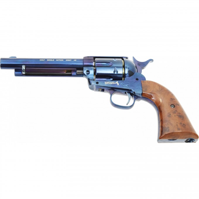 Револьвер пневматический COLT SAA 45 BB BLUED калибр 4,5мм 5.8308