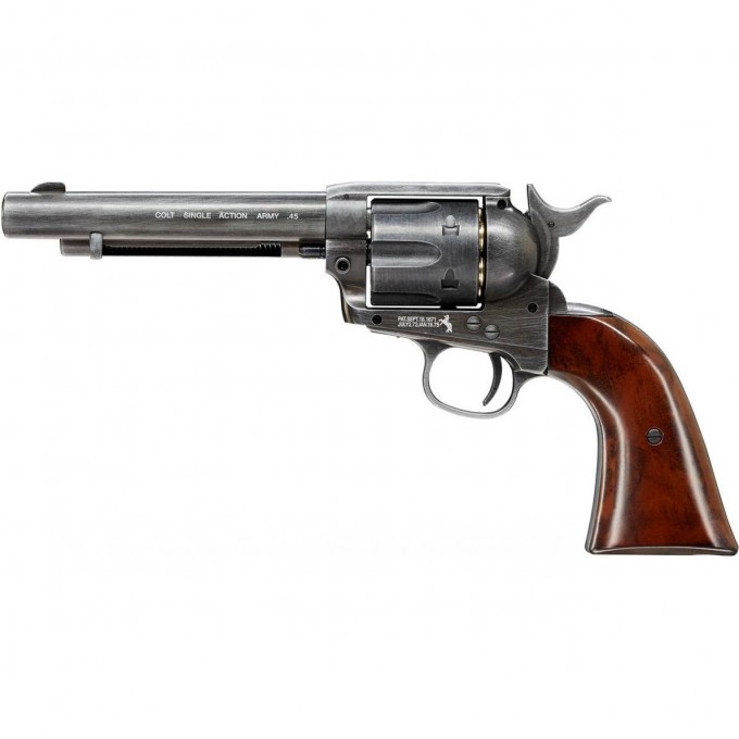 Револьвер пневматический COLT SAA 45 PELLET ANTIQUE калибр 4,5мм 5.8320